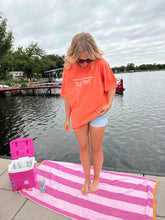 Load image into Gallery viewer, Meet Me at the Lake Tee | Coral
