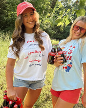 Load image into Gallery viewer, All American Script Boxy Fit Tee
