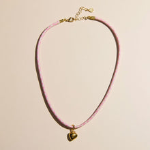 Load image into Gallery viewer, Strawberry Milkshake Minimalist Waterproof Cord Necklace
