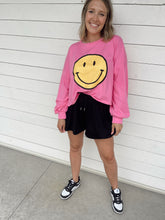 Load image into Gallery viewer, Smile Cropped Long Sleeve
