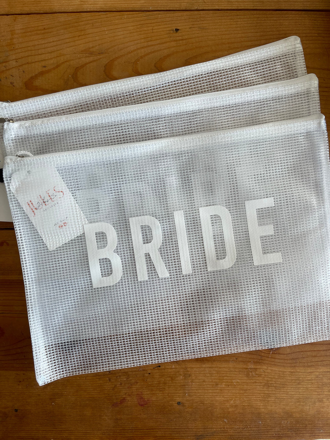 Bride Zipper bag