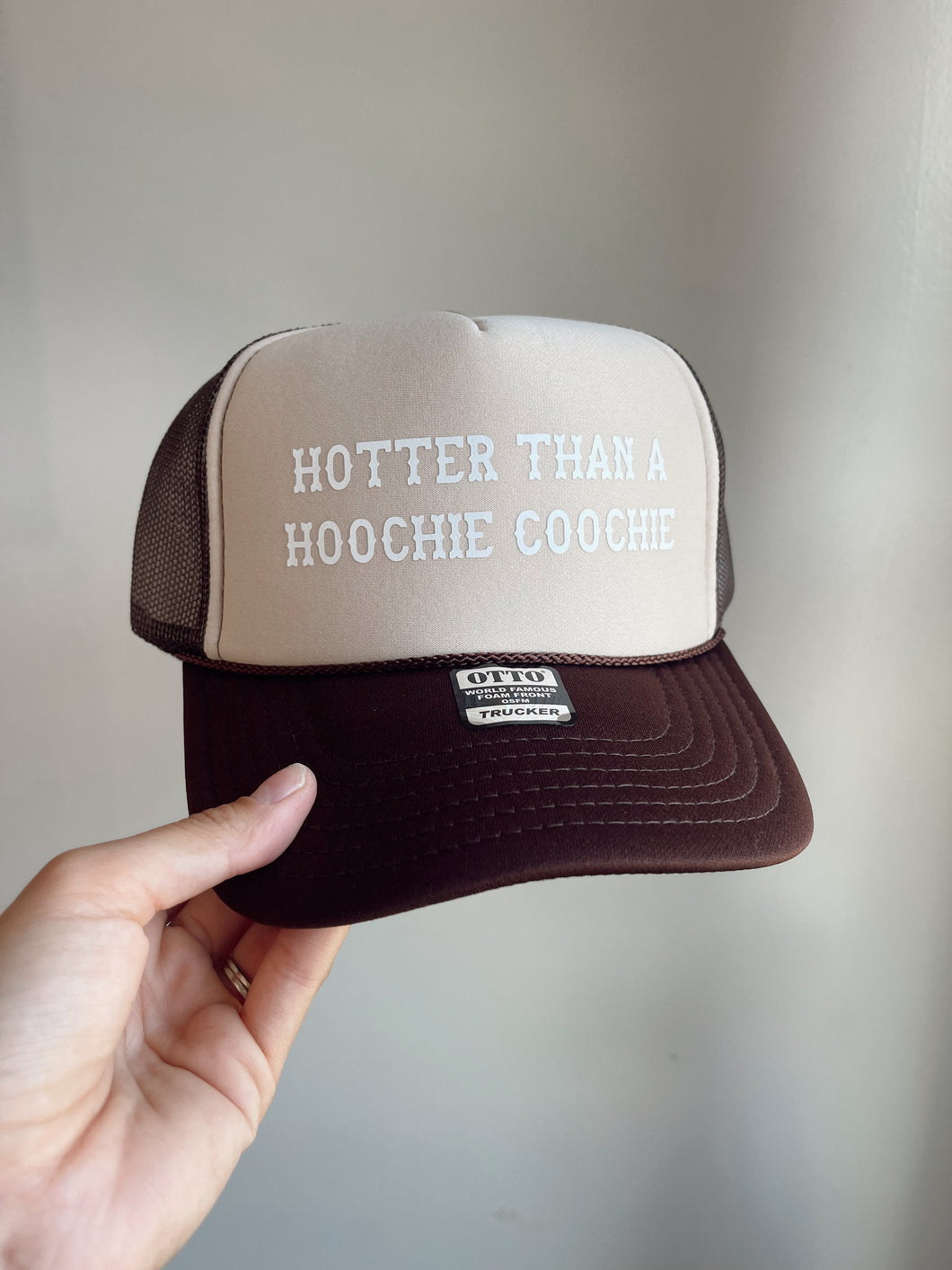 Hotter than a Hoochie Coochie Trucker Hat