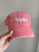 Load image into Gallery viewer, Mama Embroidered Baseball Cap
