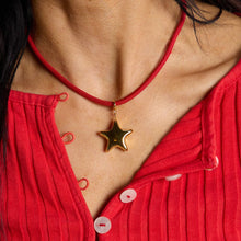 Load image into Gallery viewer, Gold Puffy Star Charm
