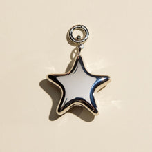 Load image into Gallery viewer, Silver Puffy Star Charm
