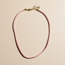 Load image into Gallery viewer, Strawberry Milkshake Minimalist Waterproof Cord Necklace
