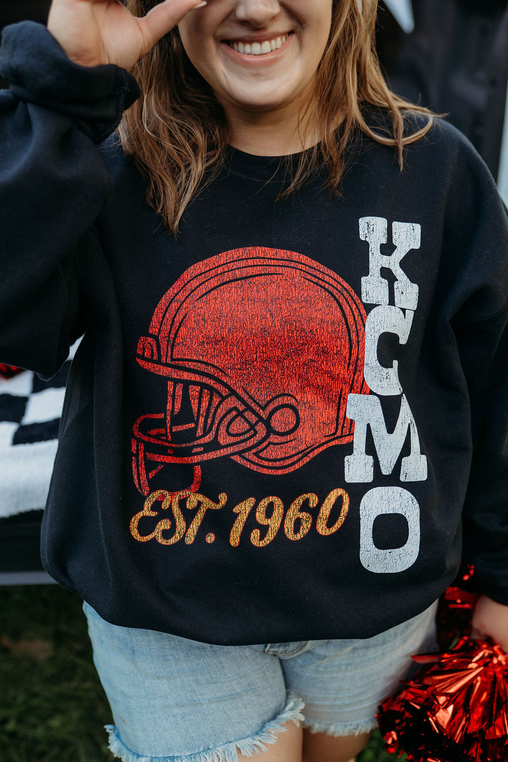 KCMO x Helmet Crewneck
