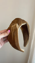 Load image into Gallery viewer, Khaki Velvet Headband
