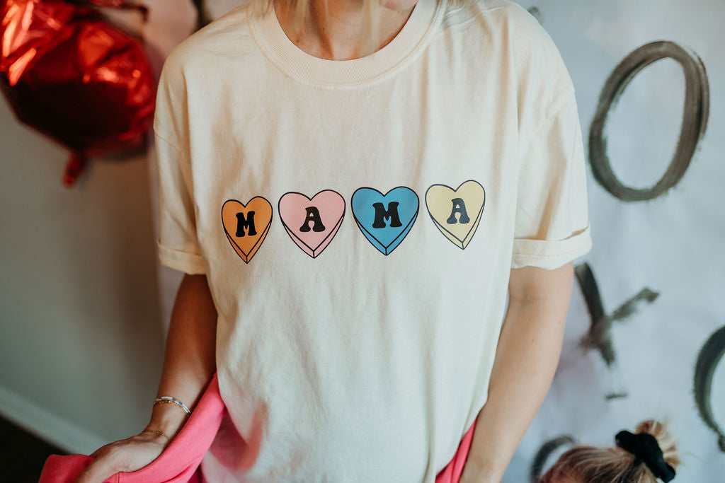 MAMA Candy Hearts T-shirt