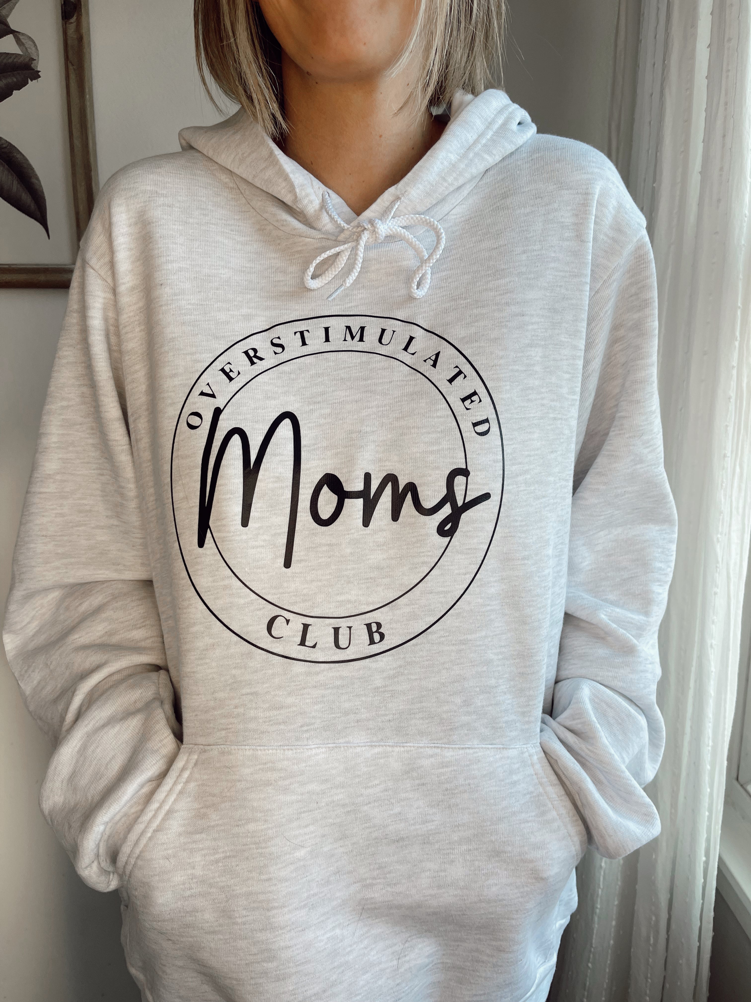 Overstimulated Moms Club Hoodie – Jules Co.