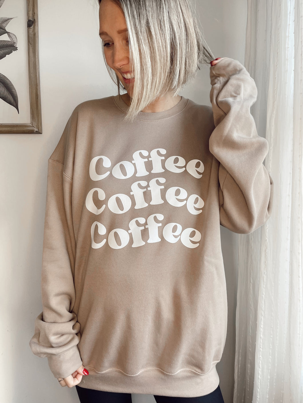 Coffee Coffee Coffee Pullover