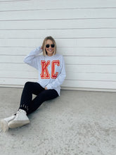 Load image into Gallery viewer, KC Distressed Long Sleeve T-shirt
