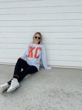 Load image into Gallery viewer, KC Distressed Pullover
